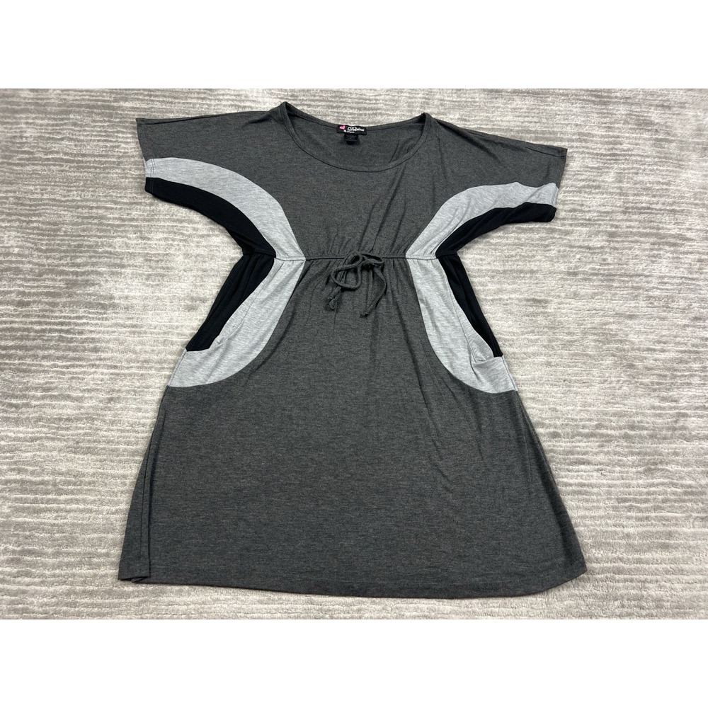 Delirious‎ Los Angeles Dress Womens Small Gray Pocket Short Polyester Blend